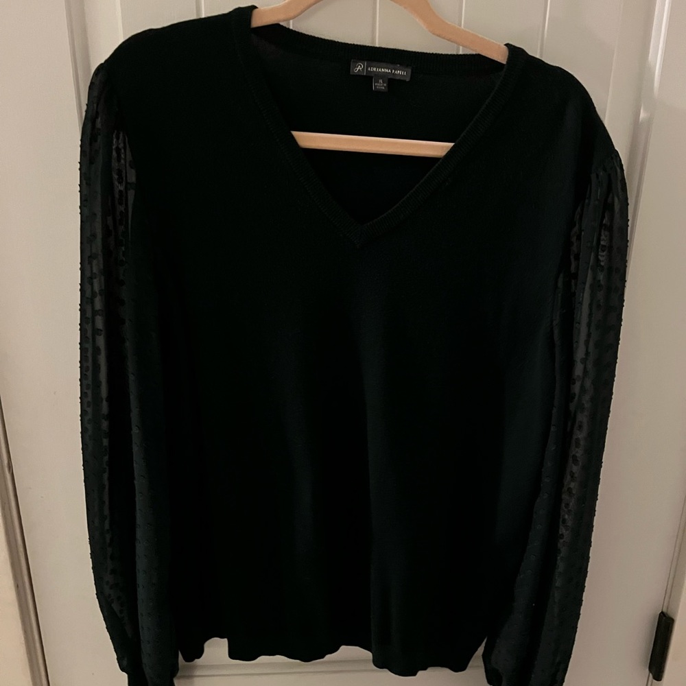 Dressy green top!